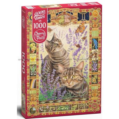 Kattene i hagen, 1000 brikker