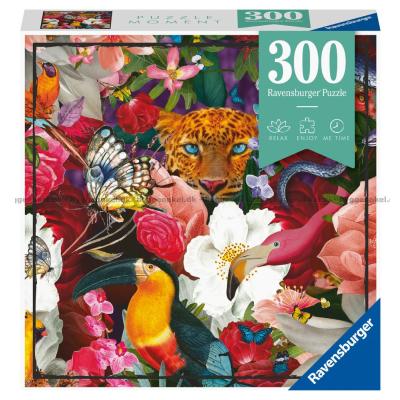 Dyr og blomster, 300 brikker