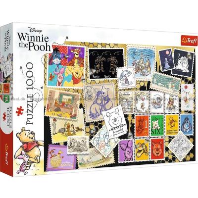 Disney: Ole Brumm - Collage, 1000 brikker