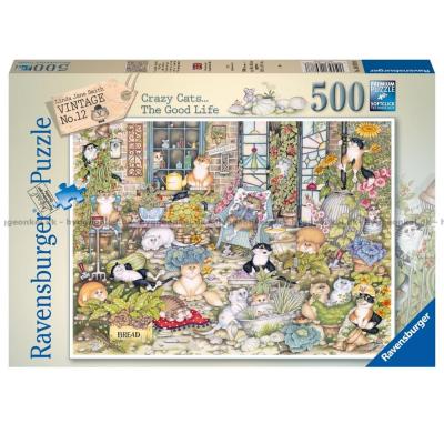 Ravensburger 14824 Cats on The Shelf 500 Piece Jigsaw Puzzle