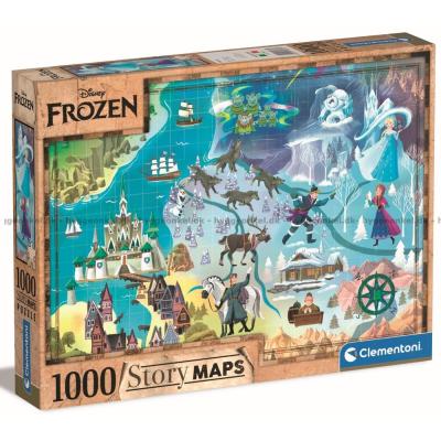 Disney: Frost - Kort, 1000 brikker