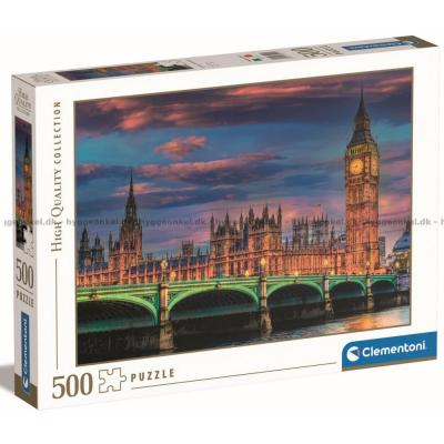 London: Det britiske parlamentet, 500 brikker