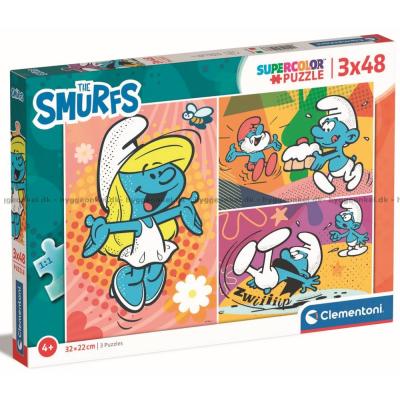 Smurfene, 3x48 brikker