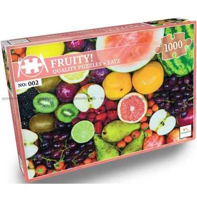 Frisk frukt, 1000 brikker