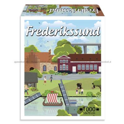 Danske byer: Frederikssund, 1000 brikker