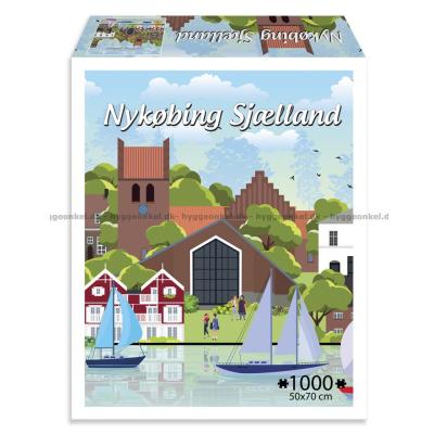 Danske byer: Nykøbing Sjælland, 1000 brikker