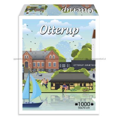 Danske byer: Otterup, 1000 brikker