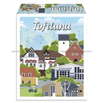 Danske byer: Toftlund, 1000 brikker