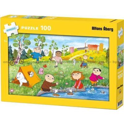 Alfons Åberg, 100 brikker