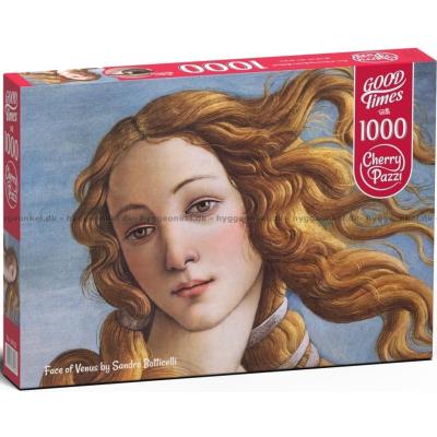 Botticelli: Venus ansikt, 1000 brikker