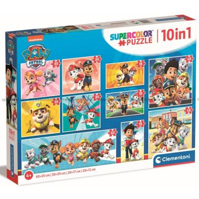 Paw Patrol, 10-i-1, 18 brikker