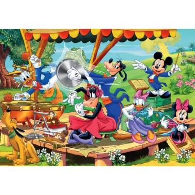 Bilde av Disney: Mikke og venner, 2x60 brikker