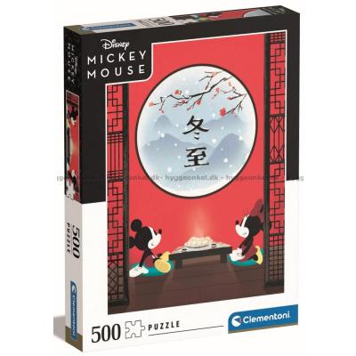Disney: Mikke og Minnie i Østen, 500 brikker