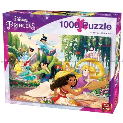 Disney-prinsesser: Heltinner, 1000 brikker