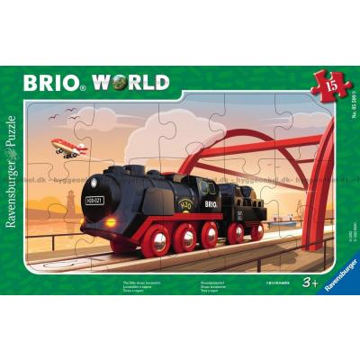 Brio: Toget - Rammepuslespill, 15 brikker