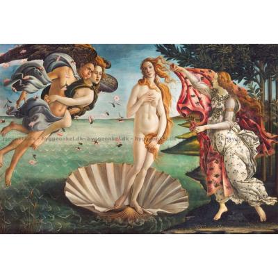Bilde av Botticelli: Venus' fødsel, 2000 brikker