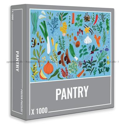 Pantryet, 1000 brikker
