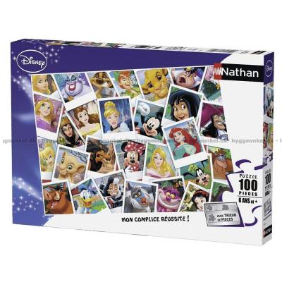 Disney: Foto collage, 100 brikker