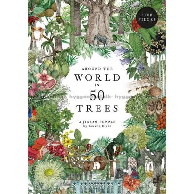 50 trær fra hele verden, 1000 brikker