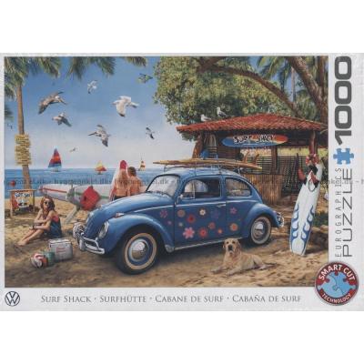 VW Beetle: Stranden, 1000 brikker