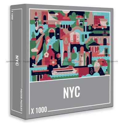 New York City: Portrett, 1000 brikker