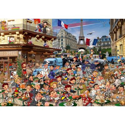 Ruyer: Torg i Paris, 1000 brikker