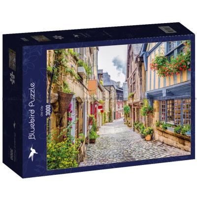 Se nedover gaten, 3000 brikker