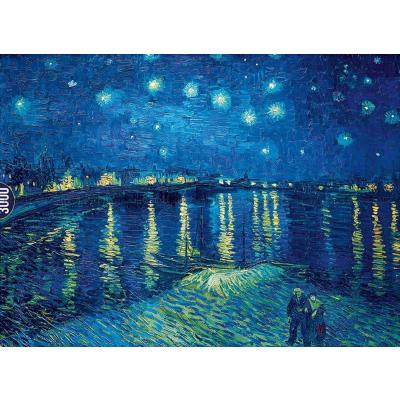 Van Gogh: Stjernenatt over Rhone, 3000 brikker