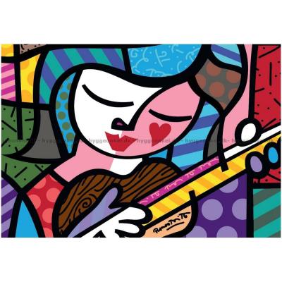Bilde av Britto: Jenta med gitaren, 1000 brikker