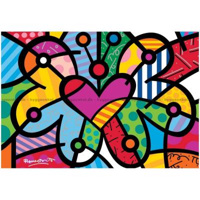 Bilde av Britto: Hjertets sommerfugler, 2000 brikker