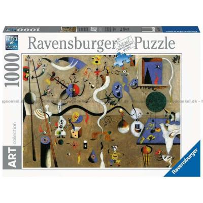 Miro: The Harlequins Carnival - Kunst, 1000 brikker