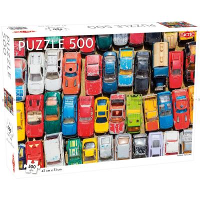 Leketøysbiler, 500 brikker