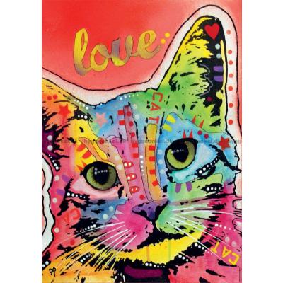 Russo: Elsker katter, 1000 brikker