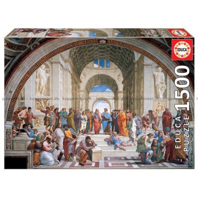 Rafael: Skolen i Athen, 1511 - Kunst, 1500 brikker