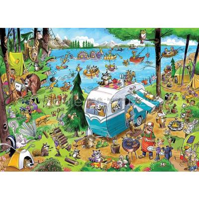 Bilde av Whamond: Campingliv, 350 brikker