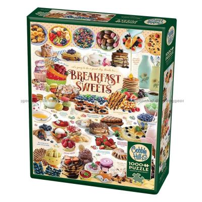 Godt dekket frokostbord, 1000 brikker