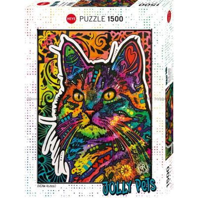 Russo: Fargerik katt, 1500 brikker