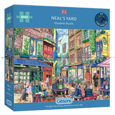 London: Covent Garden - Neals Yard, 1000 brikker