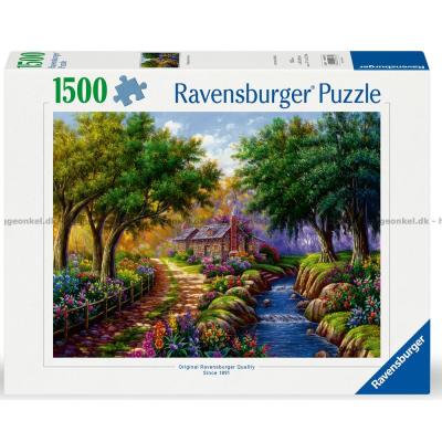 Hus ved elven, 1500 brikker