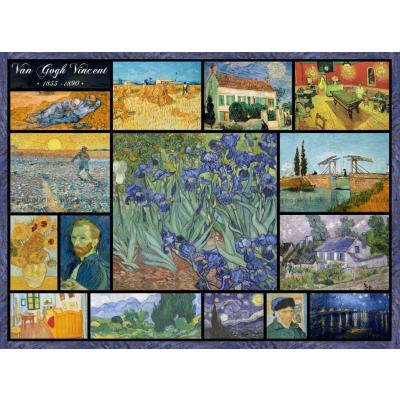 Van Gogh: Collage, 2000 brikker