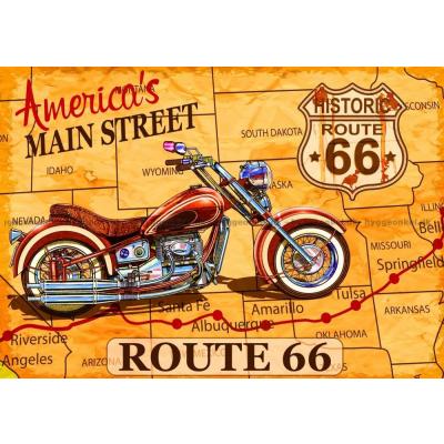 Bilde av Route 66, 1000 brikker