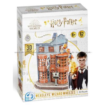 3D: Harry Potter: Wiltersens Wærste, 62 brikker