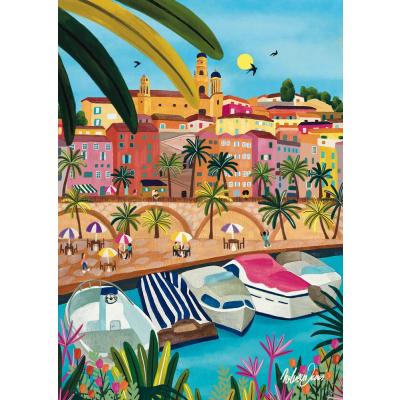 Bilde av Frankrike: Menton, 1000 brikker