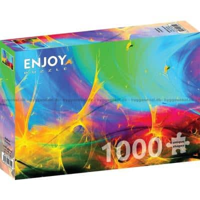 Bilde av Fargerikt: Fraktaler, 1000 brikker