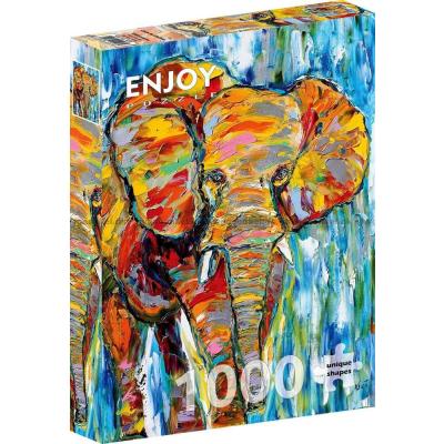 Den fargerike elefant, 1000 brikker