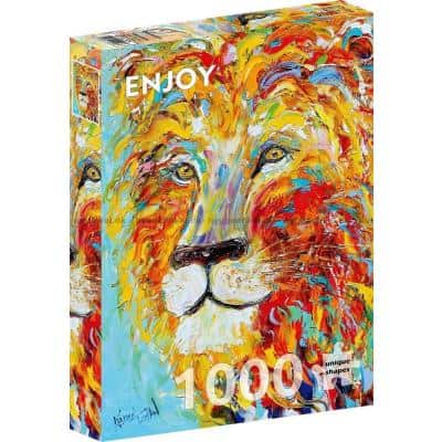 Den fargerike løven, 1000 brikker