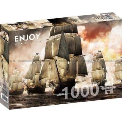 Piratskipets seier, 1000 brikker