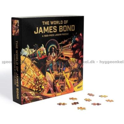 Bilde av James Bonds verden, 1000 brikker