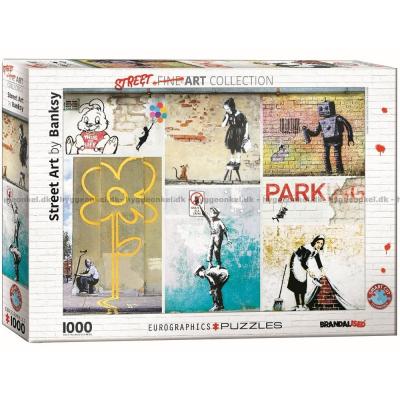 Banksy: Collage, 1000 brikker