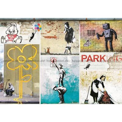Bilde av Banksy: Collage, 1000 brikker
